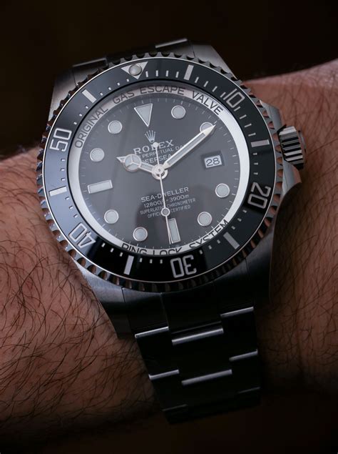 lünette rolex sea dweller|Rolex Sea-Dweller black dial.